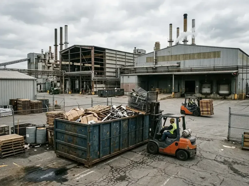 industrial-factory-scrap-conta-003 — frequently asked questions, Cheap Roll-off Dumpster Rentals in Marinette, WI